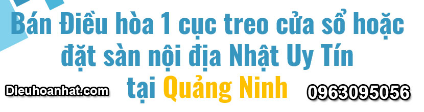 Điều hòa 1 cục treo cửa sổ tại Quảng Ninh, Giá Khuyến Mại